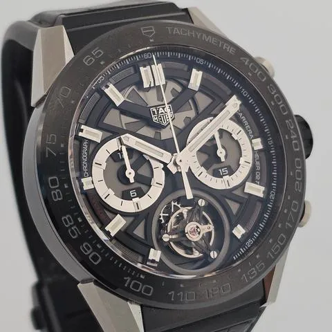 TAG Heuer Carrera CAR5A8Y.FC6377 45mm Titanium Black