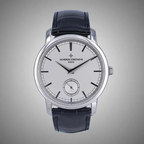 Vacheron Constantin Traditionnelle 82172/000G-9383 38mm White gold Silver