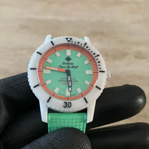 Zodiac Sea Wolf ZO9592 41mm Ceramic Green 3