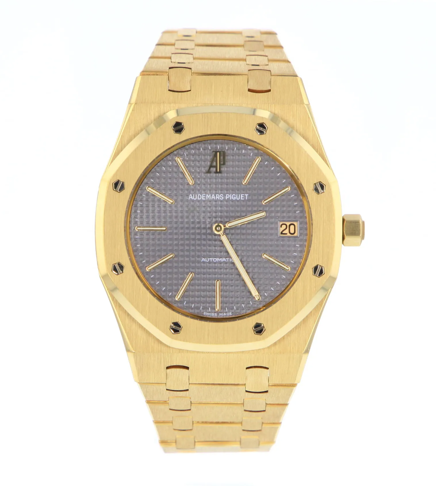 Audemars Piguet Royal Oak 14802BA 39mm Or Jaune 18K Gris