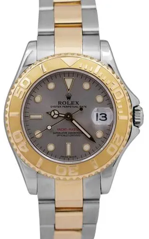 Rolex Yacht-Master 168623 35mm Yellow gold and Stainless steel Gray