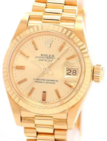 Rolex Lady-Datejust 69178 Yellow gold