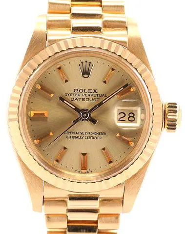 Rolex Lady-Datejust 69178 Yellow gold 1