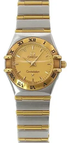 Omega Constellation Ladies 22mm Yellow gold and Stainless steel Gold