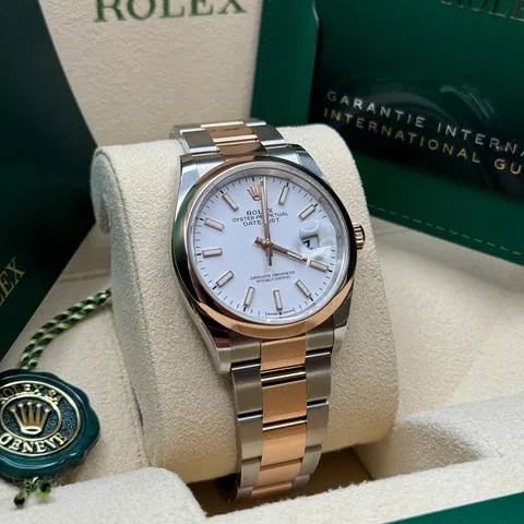 Rolex Datejust 36 126201 36mm Yellow gold and Stainless steel White 2