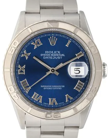 Rolex Datejust Turn-O-Graph 16264 36mm Stainless steel Blue