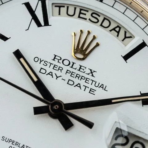 Rolex Day-Date 36 1803 36mm Yellow gold Silver 3