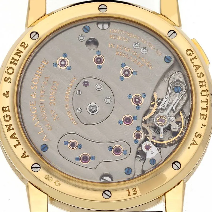 A. Lange & Söhne Lange 1 101.022 38.5mm Yellow gold Silver 3