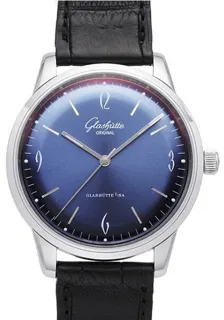 Glashütte Sixties 1-39-52-06-02-04 Stainless steel Blue