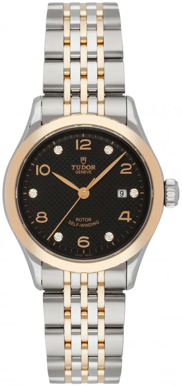 Tudor 1926 M91351-0004 28mm Stainless steel Black