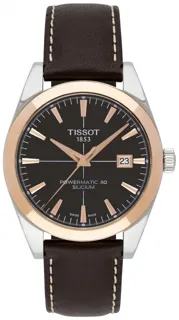 Tissot Gentleman Automatic T927.407.46.291.00 Stainless steel Brown