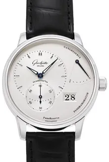 Glashütte PanoReserve 1-65-01-22-12-01 Stainless steel Silver