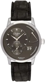 Glashütte PanoReserve 1-65-01-23-12-02 Stainless steel Gray