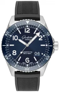 Glashütte SeaQ Panorama Date 1-36-13-02-81-06 Stainless steel Blue