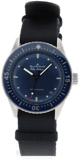 Blancpain Fifty Fathoms Bathyscaphe 5100-1140-NAOA Stainless steel Blue