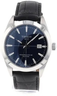 Tissot Gentleman Automatic T1274071604101 Stainless steel Blue