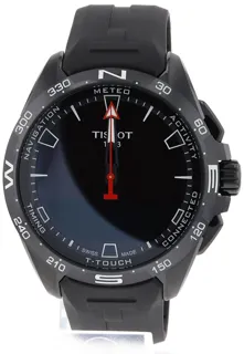 Tissot T-Touch Connect Solar T121.420.47.051.03 47.5mm Titanium and PVD Black