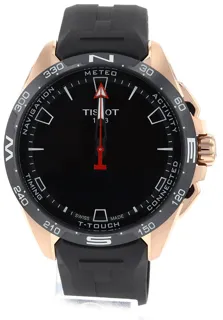 Tissot T-Touch Connect Solar T121.420.47.051.02 47.5mm Rose gold and Titanium Black