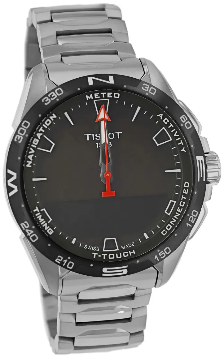 Tissot Touch T121.420.44.051.00 47.5mm Ceramic and Titanium Black