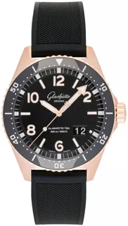 Glashütte SeaQ Panorama Date 1-36-13-03-90-33 Rose gold Black