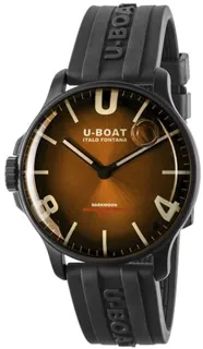 U-Boat Darkmoon 8699 Stainless steel Brown