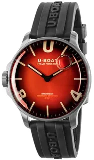 U-Boat Darkmoon 8701/B Stainless steel Red