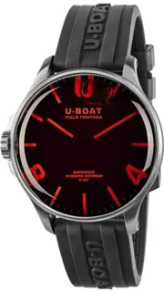 U-Boat Darkmoon 8465/B Stainless steel Black