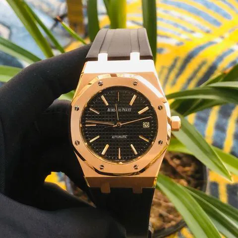 Audemars Piguet Royal Oak 15300OR.OO.D088CR.01 39mm Rose gold Black