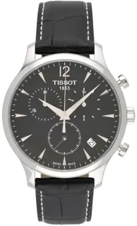 Tissot Tradition T063.617.16.057.00 Stainless steel Black