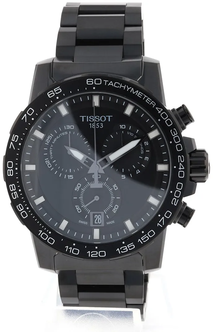 Tissot T-Sport T125.617.33.051.00 45.5mm Stainless steel and Black PVD Black