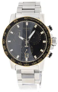 Tissot T-Sport T125.617.21.051.00 Yellow gold and Stainless steel Black