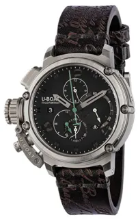 U-Boat Chimera Sapphire Green Chrono SS Limited Edition 8528 Stainless steel Black