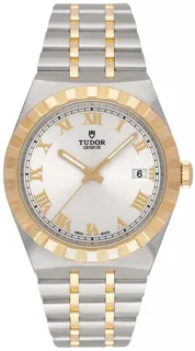 Tudor Royal M28503-0001 Yellow gold and Stainless steel Silver