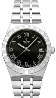 Tudor Royal M28400-0003 Stainless steel Black