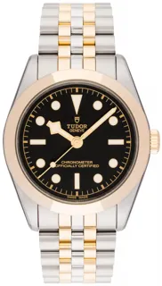 Tudor Black Bay M79663-0001 Stainless steel$yellow gold Black