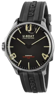 U-Boat Darkmoon 8463/C Stainless steel Black