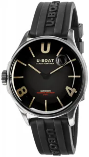 U-Boat Darkmoon 9018/A Stainless steel Black