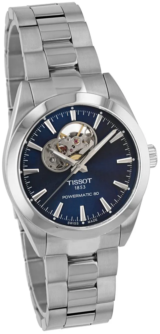 Tissot Gentleman T127.407.11.041.01 40mm Stainless steel Blue