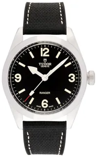 Tudor Heritage Ranger M79950-0002 Stainless steel Black