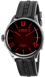 U-Boat Darkmoon 9305 Stainless steel Black