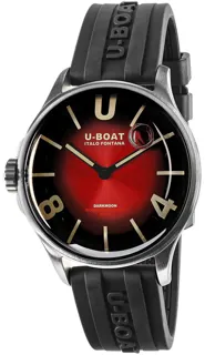 U-Boat Darkmoon 9500 Stainless steel Red