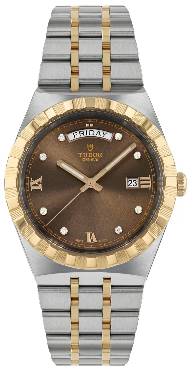 Tudor Royal M28603-0008 41mm Stainless steel Brown