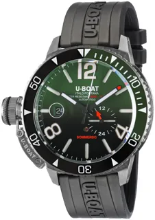 U-Boat Sommerso Ceramic Green 9520 Stainless steel Green