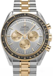 Omega Speedmaster Moonwatch 310.20.42.50.02.001 Yellow gold and Stainless steel Silver