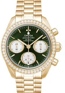 Omega Speedmaster 324.55.38.50.60.001 Yellow gold Green