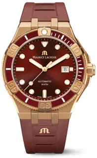 Maurice Lacroix Aikon Venturer AI6058-BRZ6B-530-6 Bronze Burgundy