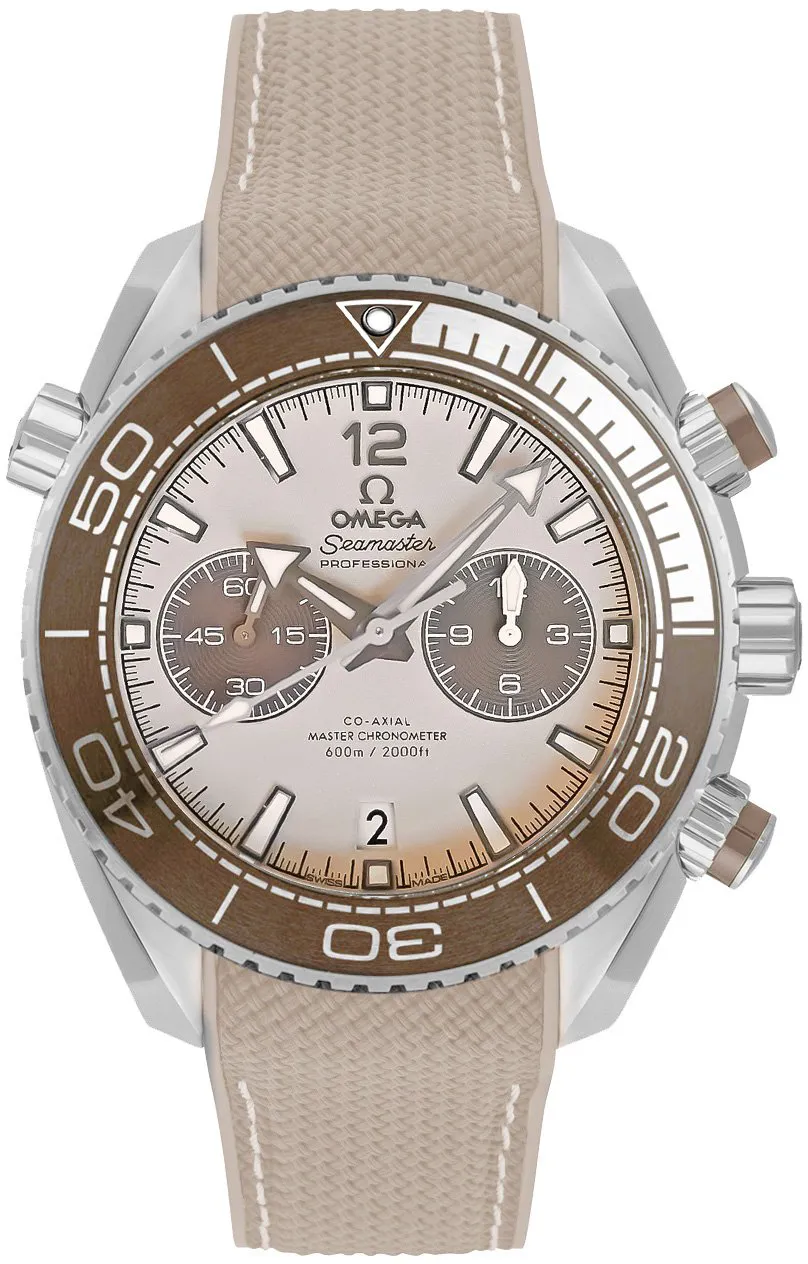 Omega Planet Ocean 215.32.46.51.09.001 45.5mm Stainless steel Beige