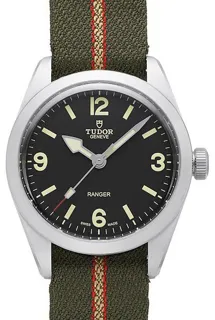 Tudor Heritage Ranger M79950-0003 Stainless steel Black