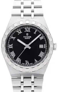 Tudor Royal M28500-0003 Stainless steel Black