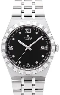 Tudor Royal M28500-0004 Stainless steel Black